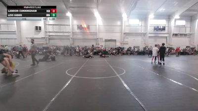 115 lbs Round 5 (8 Team) - Landon Cunningham, Ohio Gold Black vs Levi Hibbs, Donahue WA