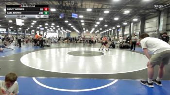 127 lbs Rr Rnd 3 - Brody Weimer, Indiana Outlaws Gold vs Cael Brown, All-American Wrestling Club MS