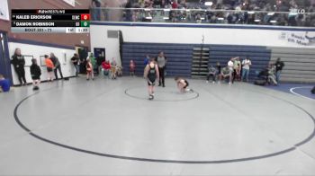 71 lbs Champ. Round 1 - Damon Robinson, Declo Stingers vs Kaleb Erickson, Sandpoint Legacy Wrestling Club