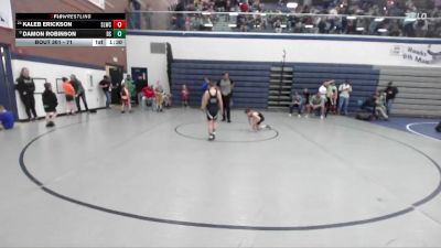 71 lbs Champ. Round 1 - Damon Robinson, Declo Stingers vs Kaleb Erickson, Sandpoint Legacy Wrestling Club