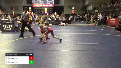 67 lbs Quarterfinal - Dennis Borcky, Garnet Valley vs Tyler Farmer, Frazier