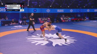 74 kg 1/2 Final - Tajmuraz Mairbekovic Salkazanov, Slovakia vs Inalbek Sheriev, Russia