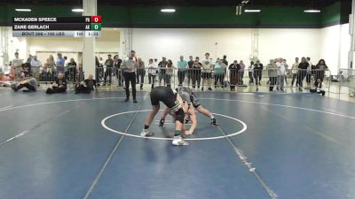 165 lbs Round Of 32 - McKaden Speece, PA vs Zane Gerlach, AK