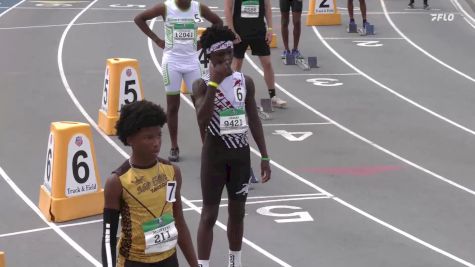 Youth Boys' 200m Hurdles, Finals 1 - Age 13