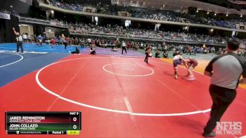 6A 157 lbs Cons. Round 3 - Jared Remington, League City Clear Creek vs John Collazo, Keller Timber Creek