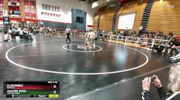 138 lbs Champ. Round 1 - Hunter Boss, Jackson Hole vs AJ Ramirez, Buffalo