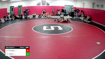 152 lbs Cons. Round 4 - Elijah Miller, Greensburg Salem Hs vs Jeremiah Fines-Vargas, Butler Hs