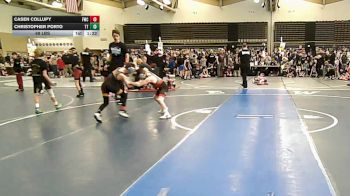 69 lbs Rr Rnd 5 - Casen Collupy, Falcons Wrestling Club - ESC vs Christopher Porto, Team Tugman - ESC