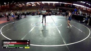 115 lbs Quarterfinal - Angelina Vaquer, Mater Lakes vs Makya Parker, Cleveland