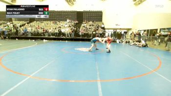 128-I lbs Consi Of 8 #2 - Ryan Paladino, MacArthur vs Max Foley, Rhino Wrestling