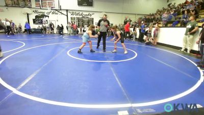 110 lbs Consolation - Buddy Gray, Coweta Tiger Wrestling vs Ryker Walters, Collinsville Cardinal Youth Wrestling