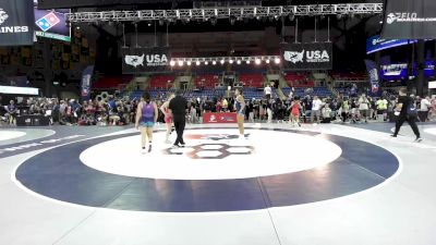 120 lbs Champ. Rd Of 16 - Cheyenne Frank, MI vs Madison Pena, TX