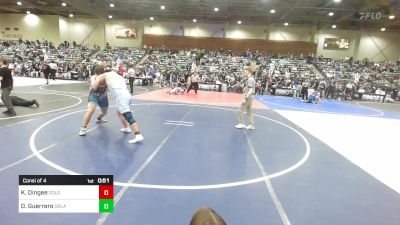 215 lbs Consi Of 4 - Kaden Dingee, Gold Rush Wrestling vs Diego Guerrero, Orland WC