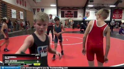 1 lbs Round 1 - Aj Worrell, WBNDD vs Max George, West Burlington/Norte Dame