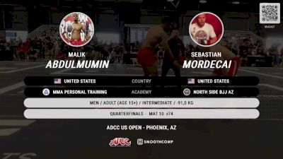 Malik Abdulmumin vs Sebastian Mordecai 2024 ADCC Phoenix Open