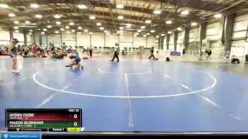 88 lbs Round 5 (6 Team) - Mason Burnham, Oklahoma Storm vs Ayden Dodd, Team Ohio