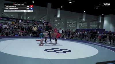 57 kg Champ. Rd Of 16 - Loc Webber, Beast Mode Wrestling vs Rylan Seacrist, Seasons Freestyle Club/ Southwest Wrestling Club