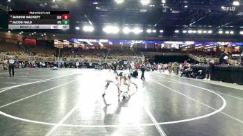106 lbs Cons. Round 4 - Jaxson Hackett, Lake Gibson vs Jacob Hald, Flagler Palm Coast