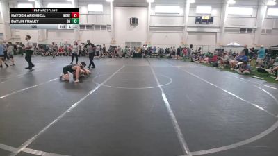 105 lbs Round 2 (8 Team) - Hayden Archbell, Wrecking Crew Demolition Team vs Daylin Fraley, Ohio Gold