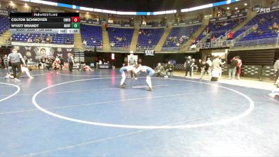 135 lbs 3rd Place - Colton Schwoyer, Owen J. Roberts vs Wyatt Brandt, Northeastern