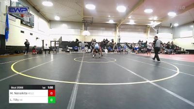 190 lbs Rr Rnd 2 - Melania Nenaikita, McLoud vs Laila Tilly, Har-Ber High School