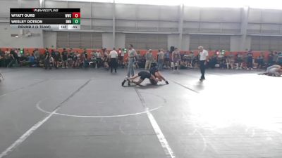 130 lbs Round 2 (6 Team) - Wesley Dotson, Donahue WA vs Wyatt Ours, Westshore WC