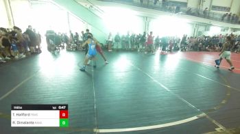 116 lbs Consi Of 8 #1 - Tre Hallford, Fswc vs Ryan Dimalanta, Rancho Bernardo WC