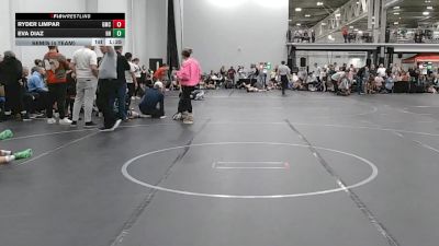 72 lbs Semis (4 Team) - Ryder Limpar, Grit Mat Club vs Eva Diaz, Headhunters