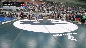 14U Girls - 120 lbs Cons. Round 3 - Julia Dunlap, AK vs Venyss Steingruber, MT