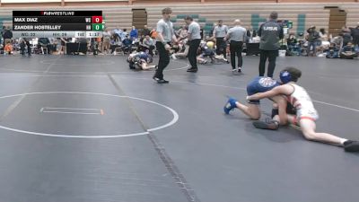 88 lbs Round 4 (8 Team) - Zander Hostelley, Headhunters vs Max Diaz, Wrecking Crew