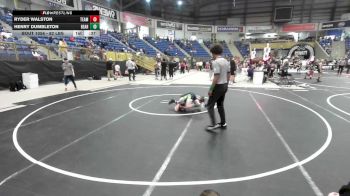 82 lbs 2nd Place - Ryder Walston, Team Champs (MT) vs Henry Dumbleton, Bear Cave WC