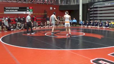 132 lbs 7th Place Match - Jack Schilling, Cedar Rapids Jefferson vs Ethan McManus, Prairie, Cedar Rapids