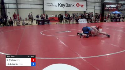 125 kg Round Of 64 - Shane Whitney, Prtc vs Zachary Delsanter, Pennsylvania RTC