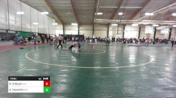 174 lbs Round Of 16 - Nolan O'Boyle, UNC - UNATT vs Angelo Esposito, Rider - UNATT