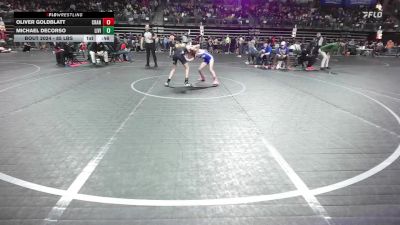 85 lbs Round Of 32 - Oliver Goldblatt, Cranford vs Michael DeCorso, Livingston