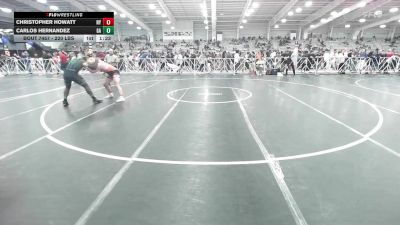 220 lbs Round Of 32 - Christopher Howatt, NY vs Carlos Hernandez, GA
