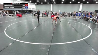 113 lbs Dawson Back, Oklahoma Red vs Carson Raper, North Carolina