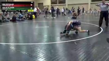 80 lbs Finals (2 Team) - Ian McCallie, Tennessee Red vs Kolin Klaver, Iowa Gold