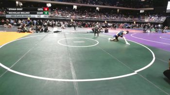 5A 120 lbs 3rd Place Match - Ethan Orat, Fort Worth Chisholm Trail vs Nicholas Bellino, Corpus Christi Carroll