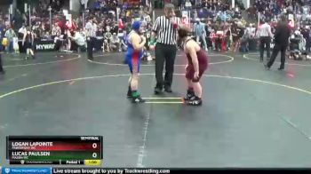 Semifinal - Lucas Paulsen, Mason WC vs Logan Lapointe, Parchment WC