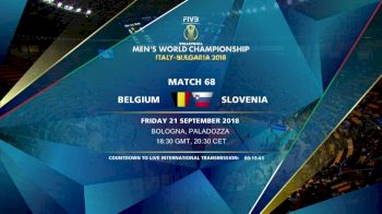 BEL vs SLO | 2018 FIVB Mens World Championships