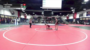 150 lbs 7th Place Match - Ilia Bekh, Mission Viejo vs Zakk Daniel, El Modena