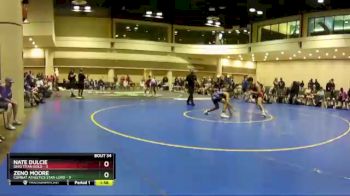 126 lbs Placement Matches (16 Team) - Nate Dulcie, Ohio Titan Gold vs Zeno Moore, Combat Athletics Star-Lord