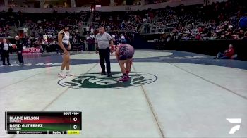 4A 285 lbs Champ. Round 1 - Blaine Nelson, Shiprock vs David Gutierrez, Socorro