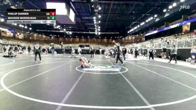 92/97 Cons. Round 1 - Phillip Durden, Lake Gibson Braves vs Maxson Musselman, Team Barracuda