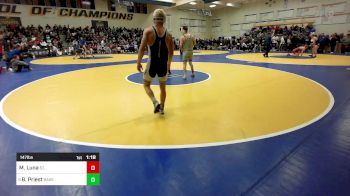 147 lbs Round Of 64 - Matthew Luna, St. Francis vs Braden Priest, Bakersfield