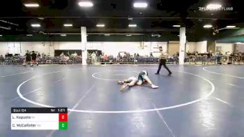 138 lbs Prelims - Lucas Kapusta, PA vs Carter McCallister, MO