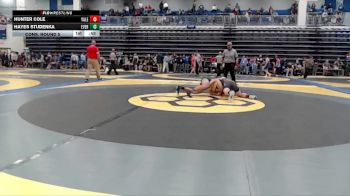 157 lbs Cons. Round 5 - Hunter Cole, Yale vs Hayes Studenka, Evergreen