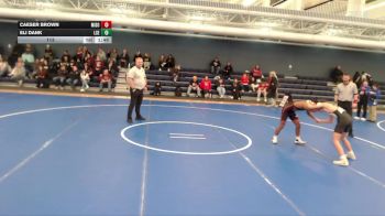113 lbs Placement Matches (16 Team) - Eli Dank, Lincoln Southeast vs Caeser Brown, Millard South