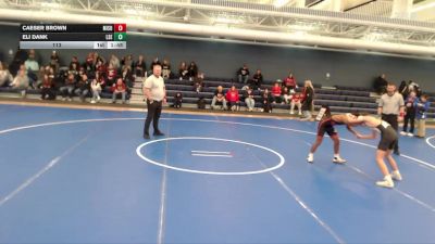 113 lbs Placement Matches (16 Team) - Eli Dank, Lincoln Southeast vs Caeser Brown, Millard South